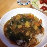 鯖缶の和風カレー